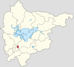 Location of Tanning Area within Miyun District