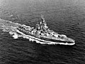 USS Nevada (BB-36) 1944 nach der Rekonstruktion