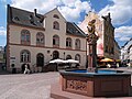 Marktbrunnen vor dem alten Rathaus