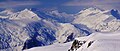 Icecap Peak (left) and Amicus Mountain (right)