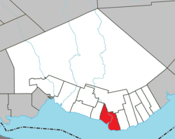 Location within Bonaventure RCM