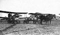Auftanken von American D.H.4 des US-1st Air Depot Aircraft Colombey-les-Belles