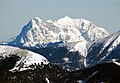 Hochtorgruppe, Gr. Ödstein links, Hochtor rechts, vom Hohen Zinken (aus SW)