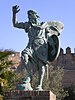 Statue of Ibn Marwan in Badajoz