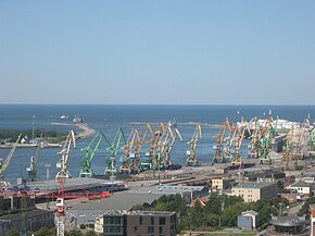 Der Hafen Klaipėda