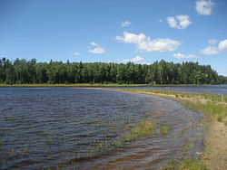 Ufer am Lac du Taureau