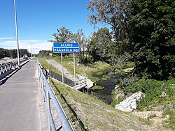 Bridge over the Pääsküla river in Alliku