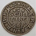 2 Schillingemünze von 1704;Friedrich Wilhelm I. (Mecklenburg)