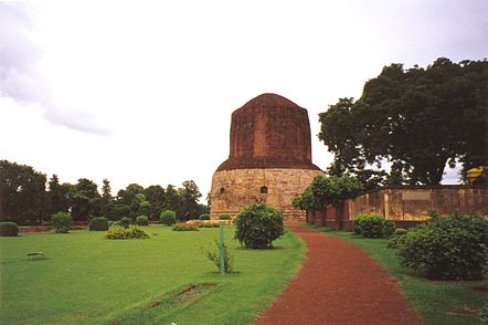 Stupa Dhamek e Sarnathit.