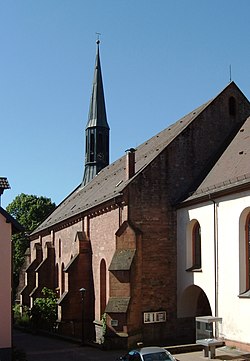 Das ehemalige Herrenrefektorium, heute als evangelische Stadtkirche genutzt