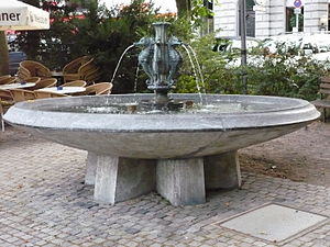 Seepferdchenbrunnen in Aachen