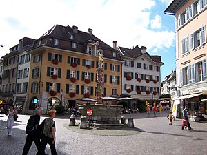 Solothurn market square (Marktplatz)