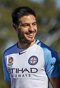 Fornaroli with Melbourne City in 2016