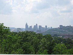 Cincinnati from Dayton, Kentucky in 2017