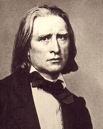 Franz Liszt 1858 detail