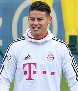 James Rodríguez a Bayern München színeiben 2018-ban