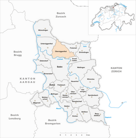 Karte von Obersiggenthal