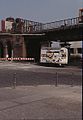 Außenmauer auf der U-Bahn-Trasse Oberbaumbrücke, 1990