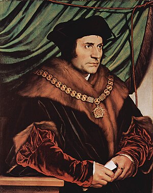 Thomas More, who studied at Canterbury College, Oxford, was a leading counsellor to Henry VIII and served as High Steward of the University. He was imprisoned and beheaded in 1535 after he had fallen out of favour with the king over his refusal to sign the Act of Supremacy 1534.