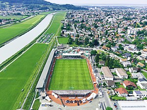 Heimstätte des SC Austria Lustenau