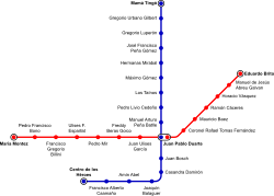 Unofficial map - network as of 2016