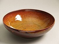 Bowl with enamel decoration, 1955–61