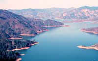 Shasta Lake in 1980