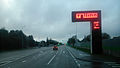 Entrance to Tallinn along the highway 2 (E263) in Estonia