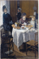 Das Mittagessen von Claude Monet, 1868–1869