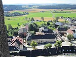 Blick vom Bergfried in Richtung Osten