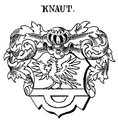 Wappen der Knaut (Brandenburg) in Siebmachers Wappenbuch