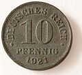 10 Pfennig 1921