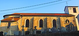 The church in Villers-sous-Prény