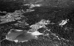 Flyfoto av Flåt nikkelgruve fra før 1937.