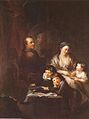 Anton Graff: Selbstporträt mit seiner Familie (1785)