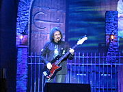 Geezer Butler performing at the Birmingham NEC