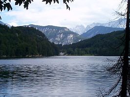 De Hechtsee in oostelijke richting