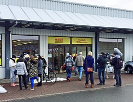 De Mere-winkel in Leipzig