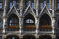 München, Neues Rathaus, Rathausbalkon, Erster Bauabschnitt