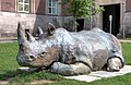 „Nashorn“, Johannes Bruns, Museum Kunstpalast erworben 2012