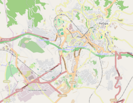 Mappa di localizzazione: Perugia