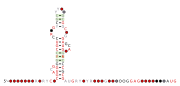 malK-III Secondary structure taken from the Rfam database. Family RF03009