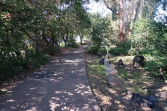 Greenbelt paved path