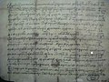 Neacșus Brief von 1521 ist das älteste erhaltene Schriftstück in rumänischer Sprache