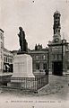 Satue von Edward Jenner in Boulogne-sur-Mer, geschaffen von Eugène Louis Joseph Paul im Jahr 1865[54]