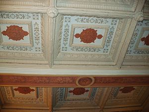 Coffer ceiling