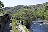 Welsh Highland Railway am Aberglaslyn-Pass