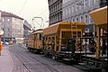 Schottertransport in Wien, 1979