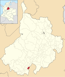 Location of the municipality and town of Barbosa, Santander in the Santander Department of Colombia.