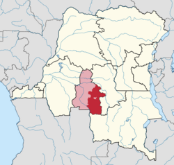 Lulua district in Kasai-Occidental province (2014)